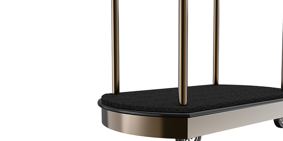 底座覆盖优质地毯