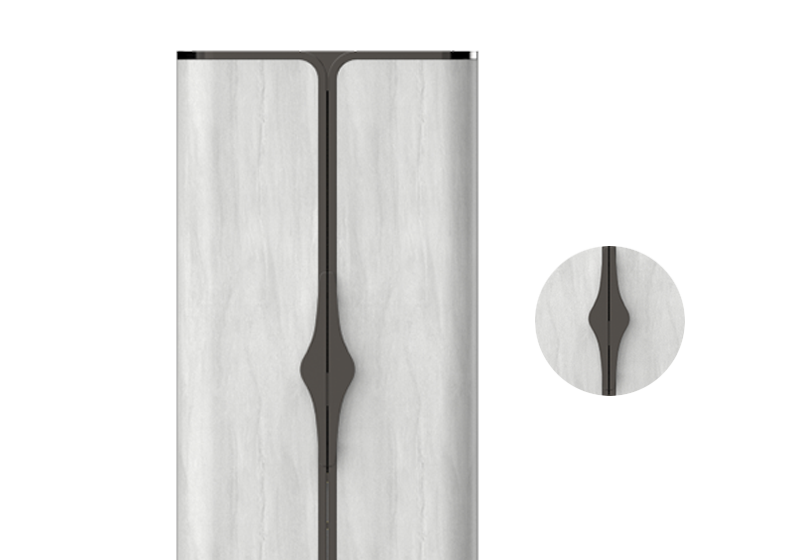 特殊弧形把手设计