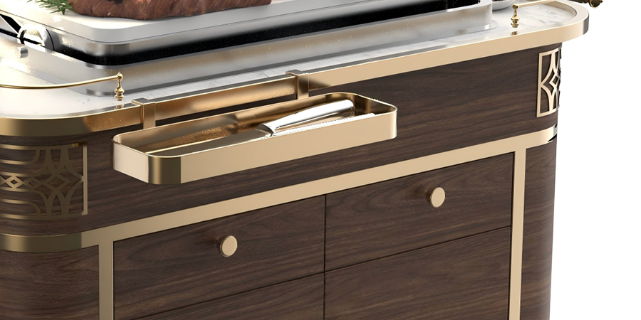 可拆卸式工具置放架