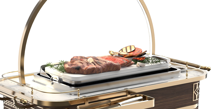 备餐区/烹饪区/上菜区